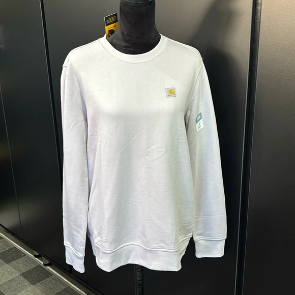 Carhartt Relaxed Fit Midweight French Terry crewneck,soft pullover sweatshirt - Picture 2 of 10